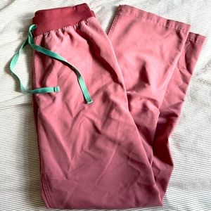 Figs Mauve Livingston Scrub Pants S